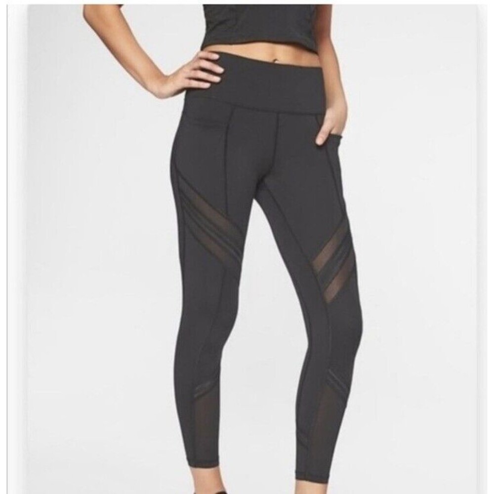 Athleta All In Mesh 7/8 Leggings | Sz XSP